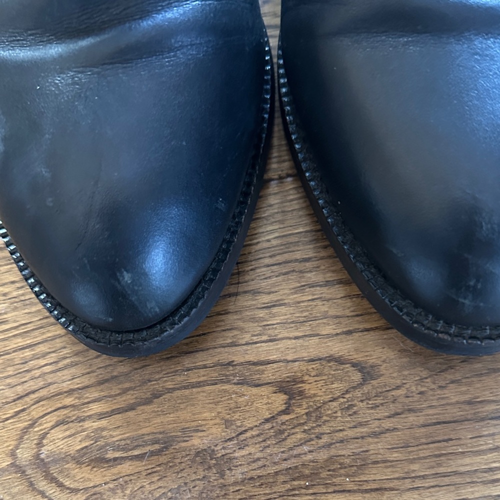Burberry nova check Black and Plaid Ankle Boots 39. US 9 - Picture 5 of 6